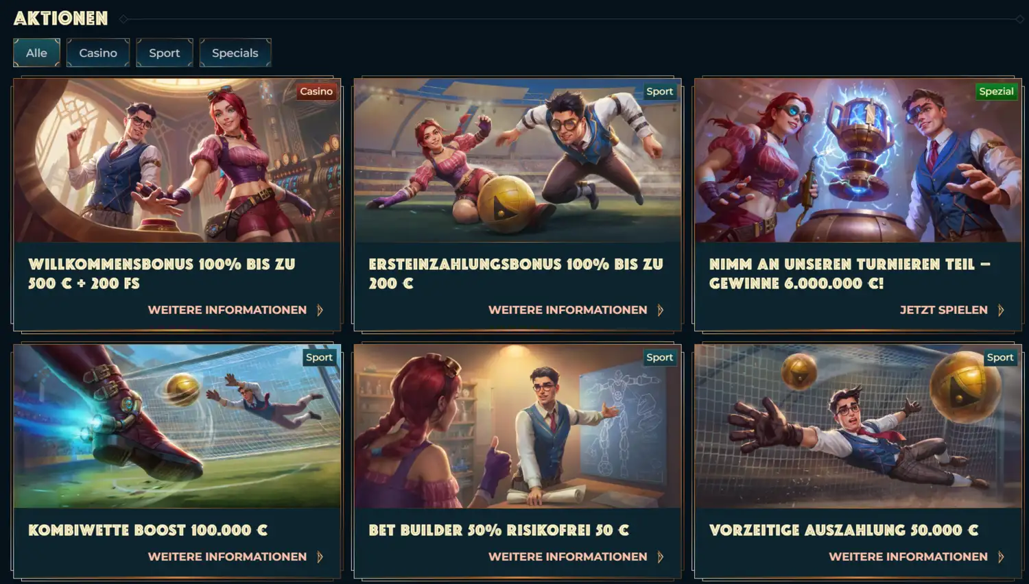MonsterWin Casino Willkommensbonus auf die erste Einzahlung